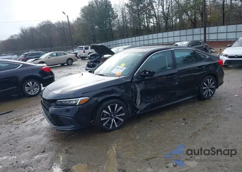 2023 Honda Civic Ex/Ex W/O Bsi z USA, uszkodzony, nr VIN 2HGFE1F75PH309668